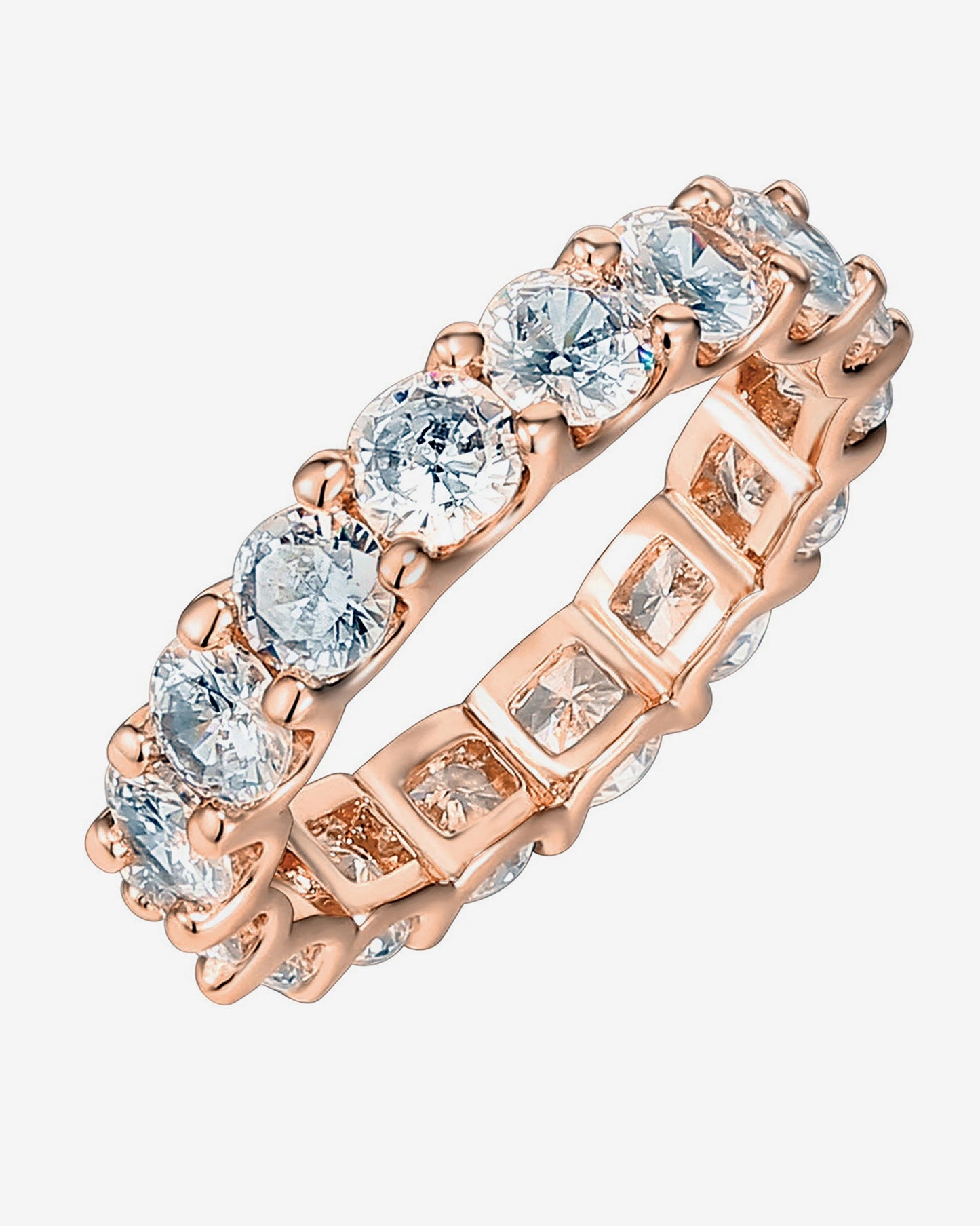 4mm Round Eternity Band