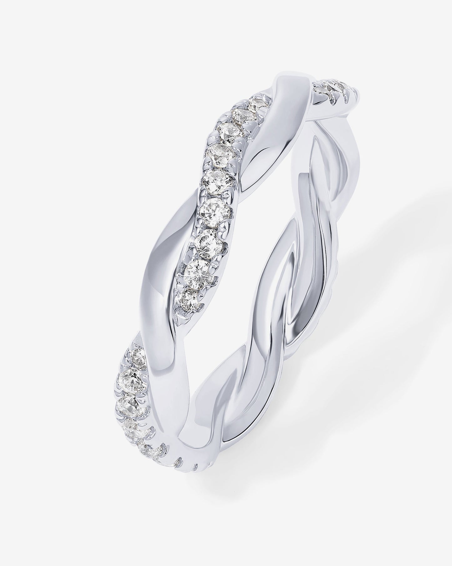 Braided Eternity Band