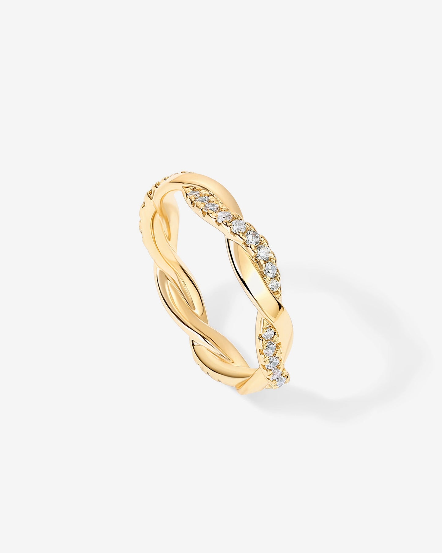 Braided Eternity Band