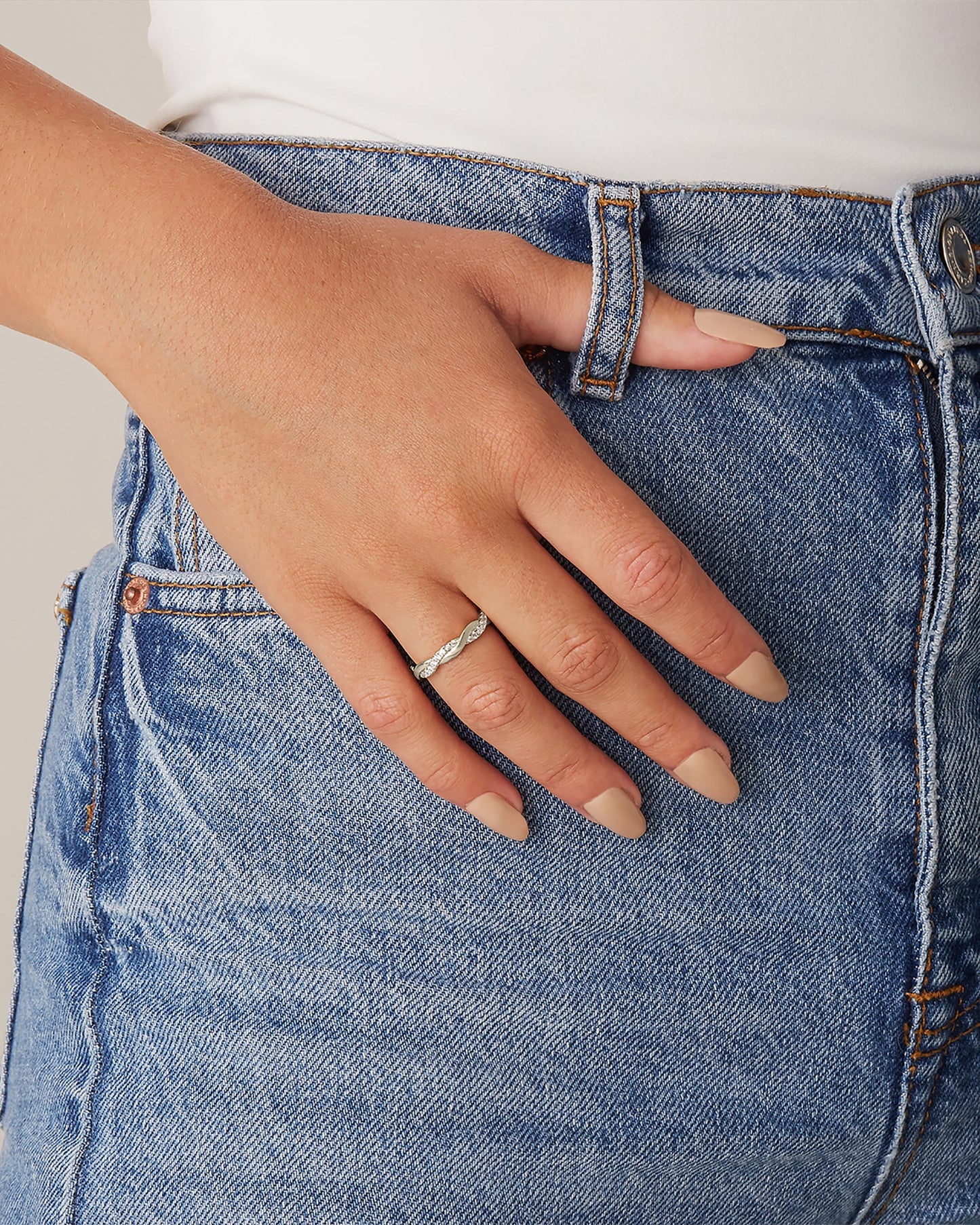 Braided Eternity Band