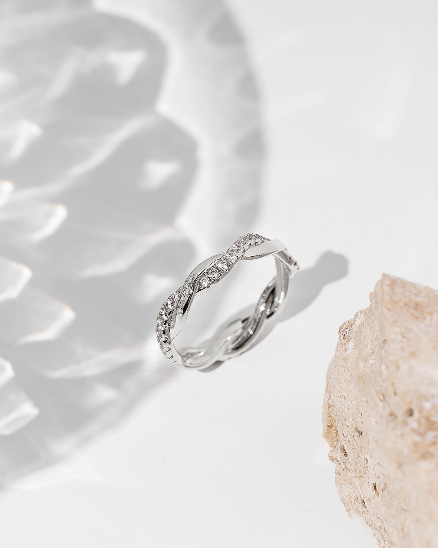Braided Eternity Band