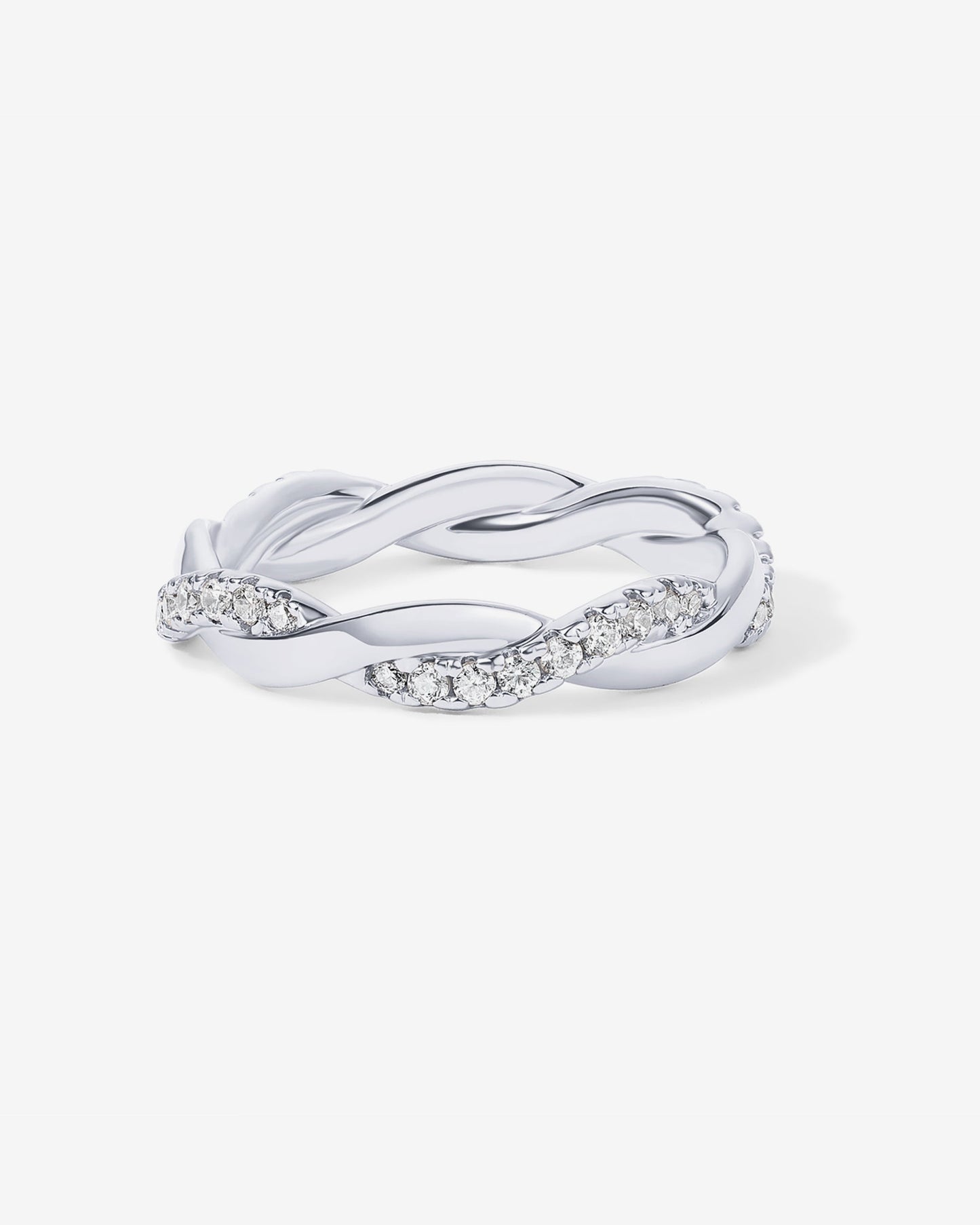 Braided Eternity Band