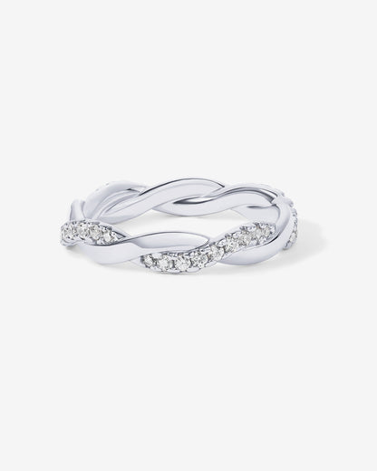 Braided Eternity Band