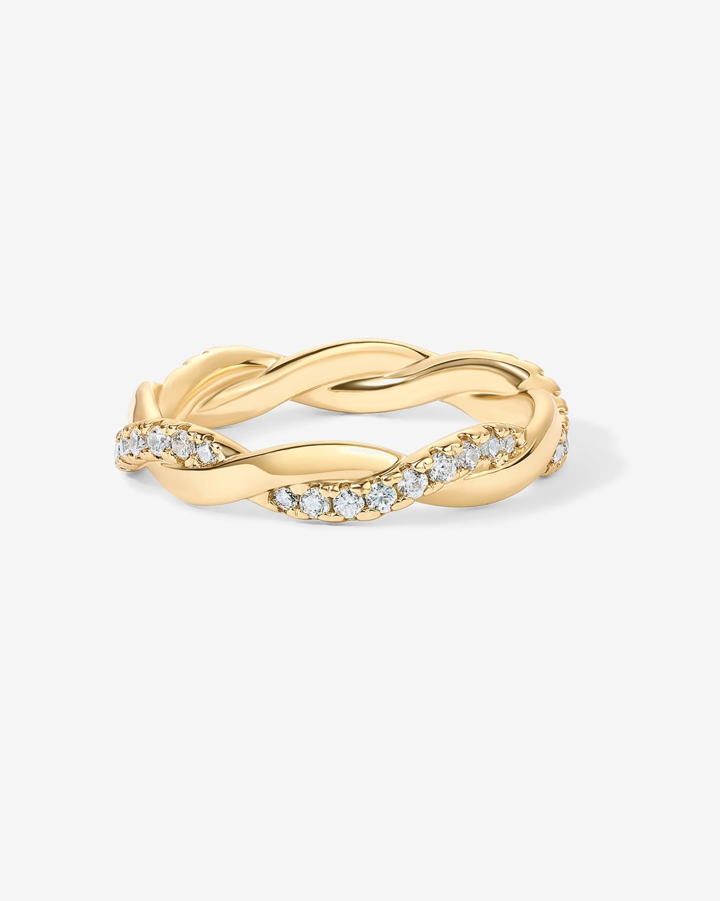 Braided Eternity Band