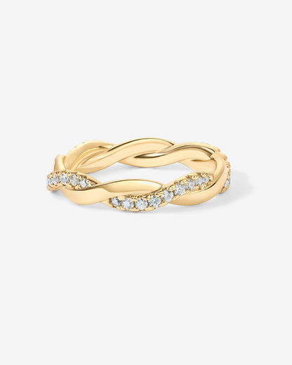 Braided Eternity Band