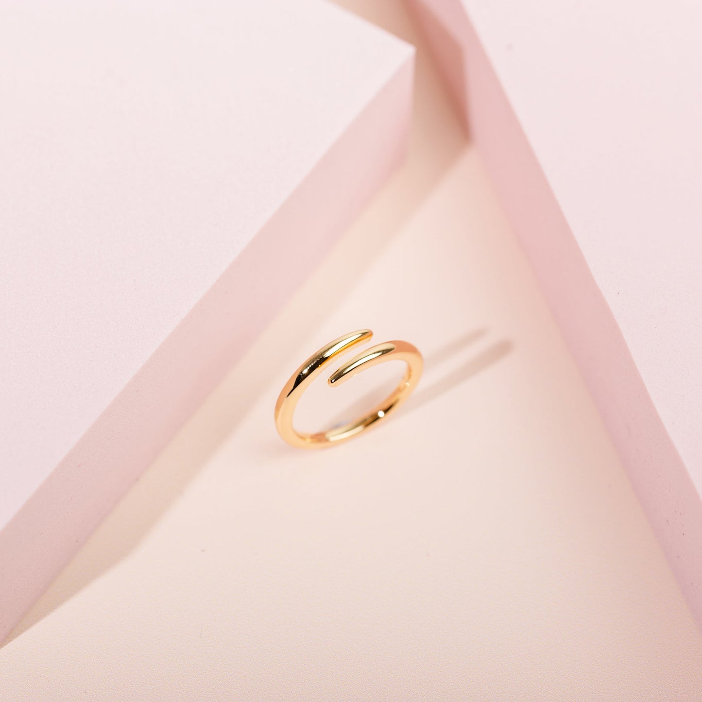Open Twist Eternity Band