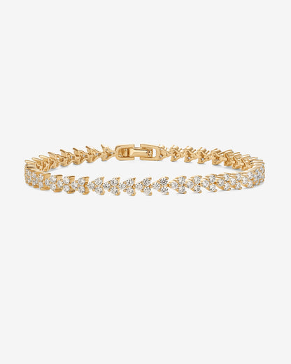 Trinity Tennis Bracelet
